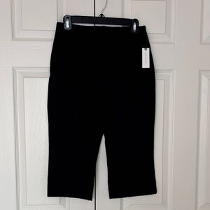 Anthropologie Maeve Black Ankle Cropped Pants NWT